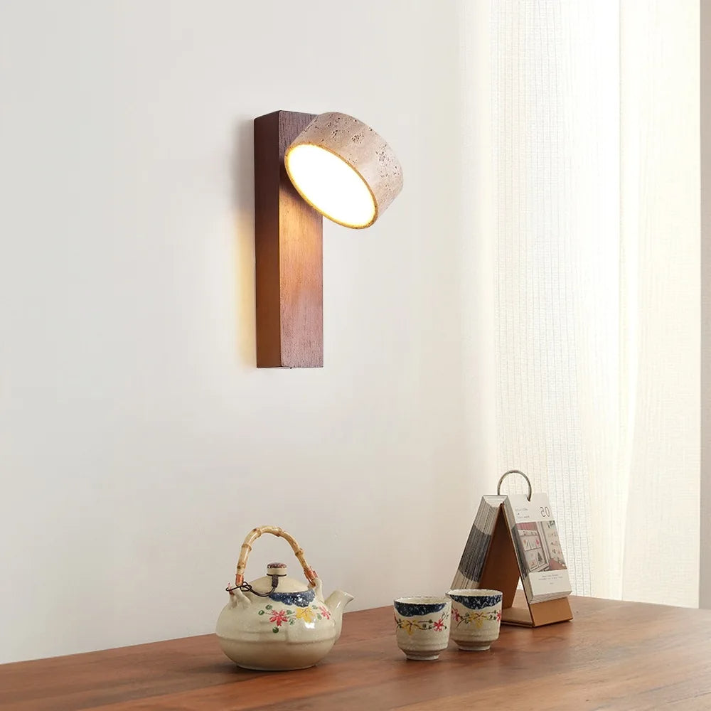 Kiyomi – Japanische LED-Leuchte für die Wand