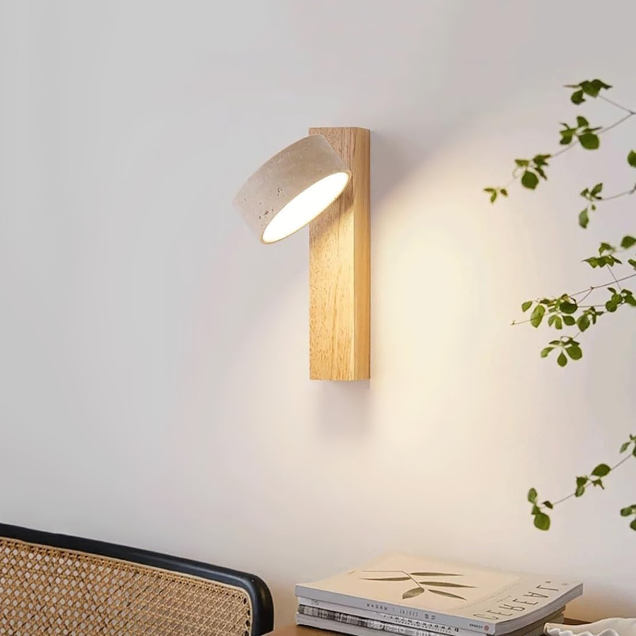 Kiyomi – Japanische LED-Leuchte für die Wand