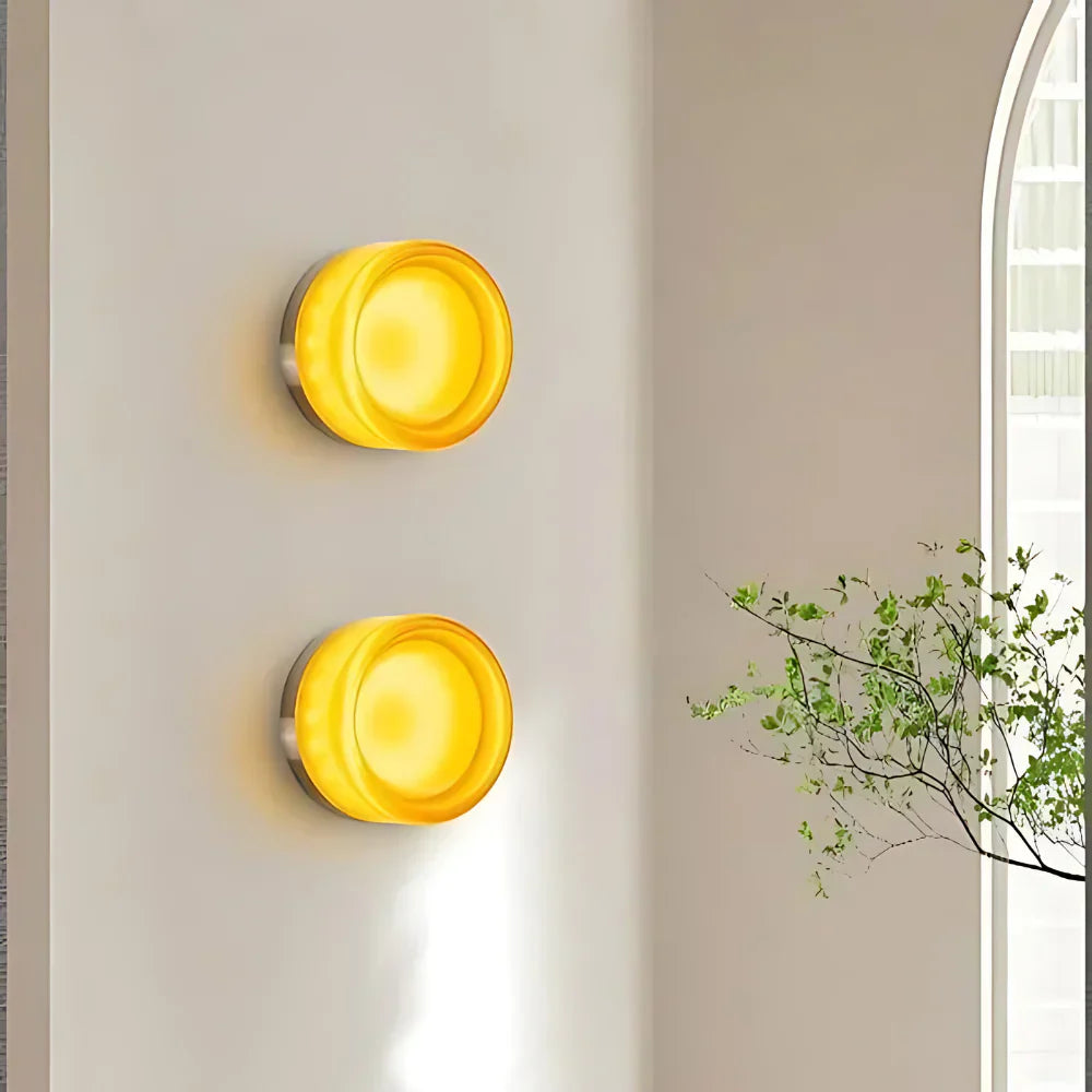 Lukas – Designer Dimple Wandlampe