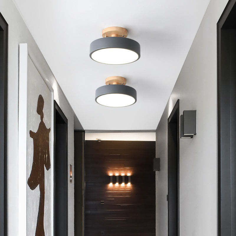 HolzGlanz – Moderne Deckenlampe aus Holz