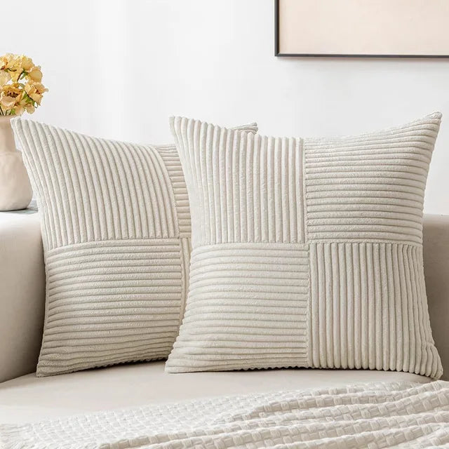 Cord Kissen Sofa Minimalist Kissenbezug