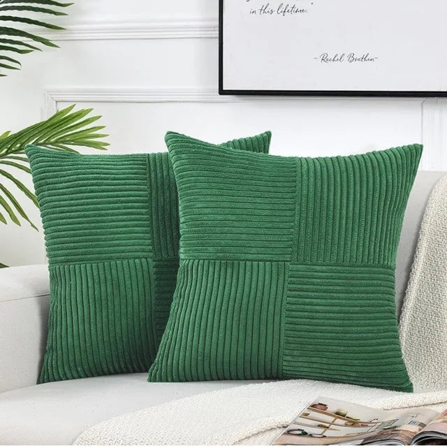 Cord Kissen Sofa Minimalist Kissenbezug
