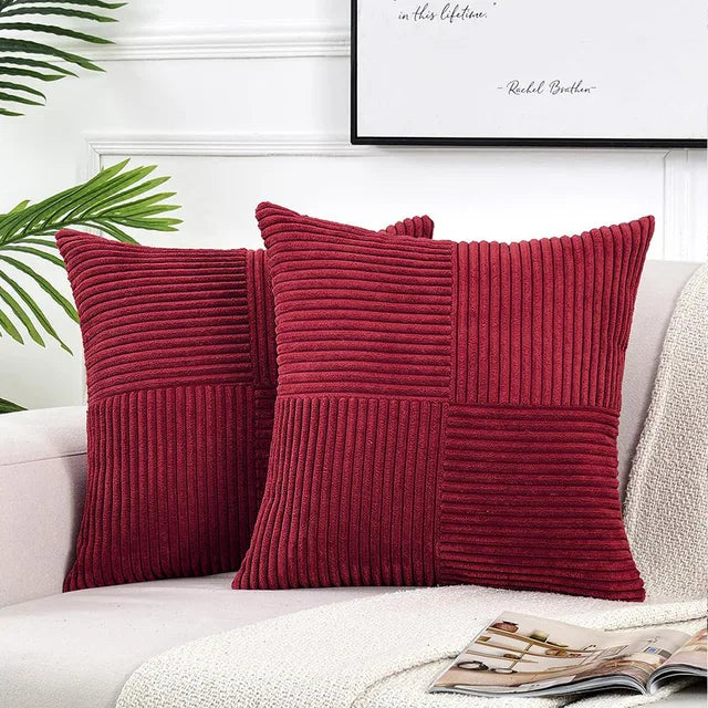Cord Kissen Sofa Minimalist Kissenbezug