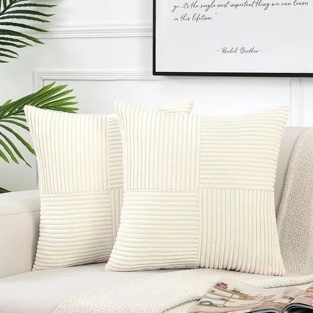 Cord Kissen Sofa Minimalist Kissenbezug