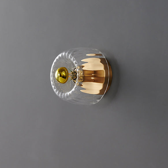 Isabelle – Moderne LED-Wandleuchte aus Glas & Metall