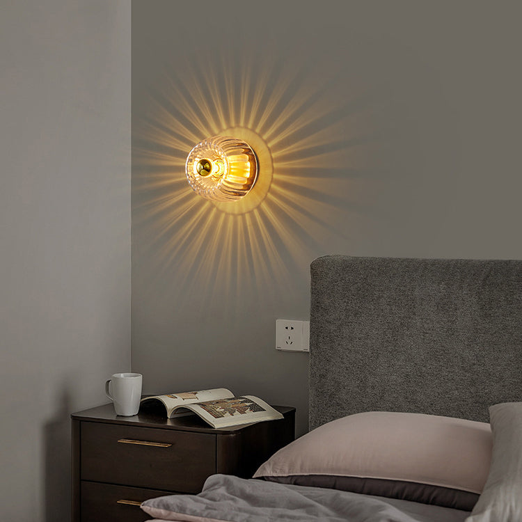 Isabelle – Moderne LED-Wandleuchte aus Glas & Metall