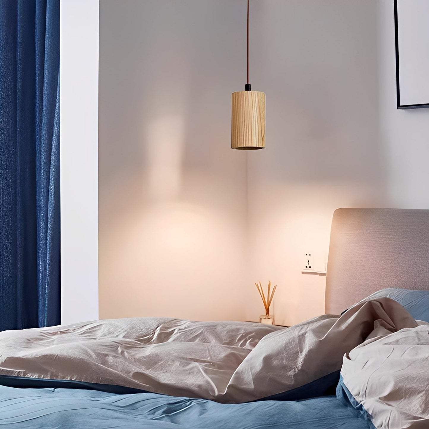 Yumi – Kreativer Holz-Kronleuchter im modernen Stil