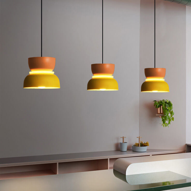 Bunte moderne LED-Hängelampe