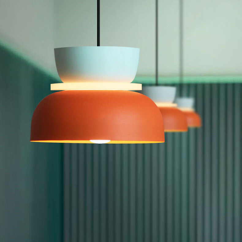 Bunte moderne LED-Hängelampe