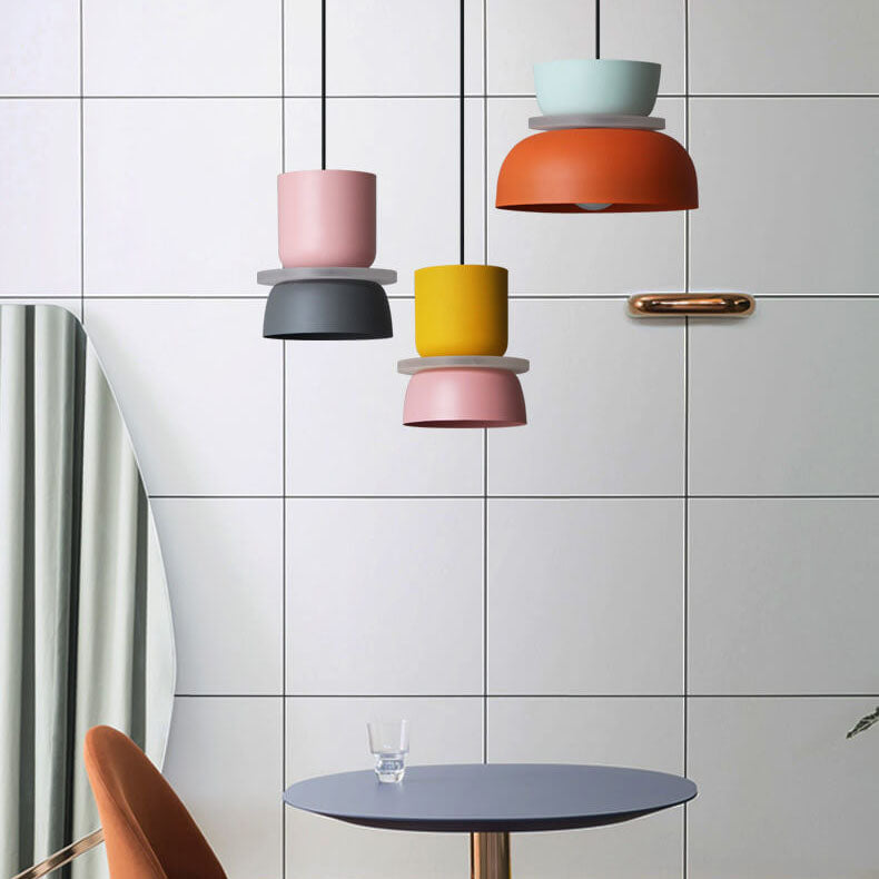 Bunte moderne LED-Hängelampe