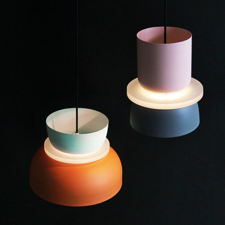 Bunte moderne LED-Hängelampe