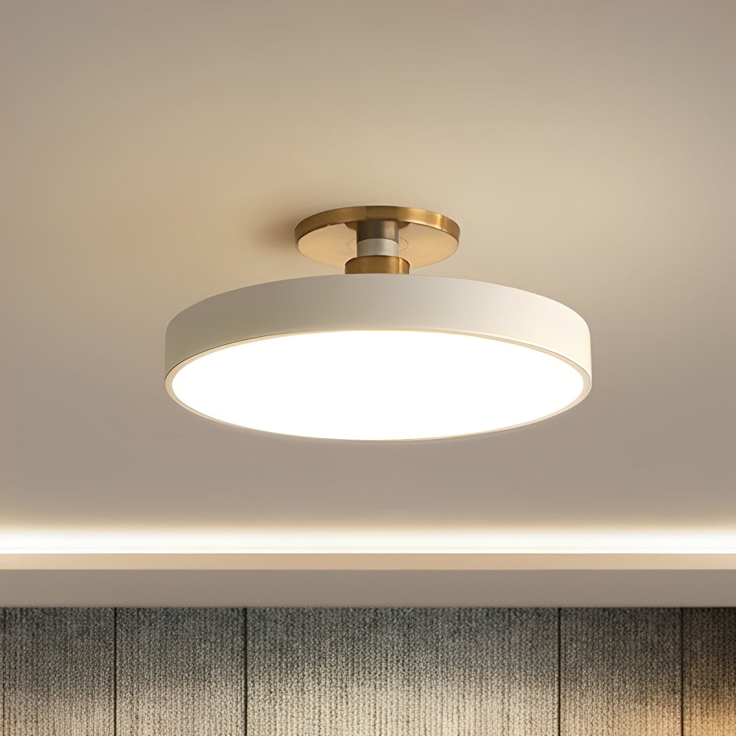 Skalora – Schlichte LED-Deckenleuchte