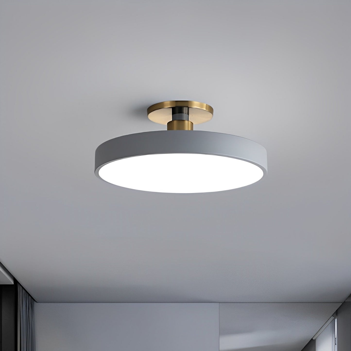 Skalora – Schlichte LED-Deckenleuchte