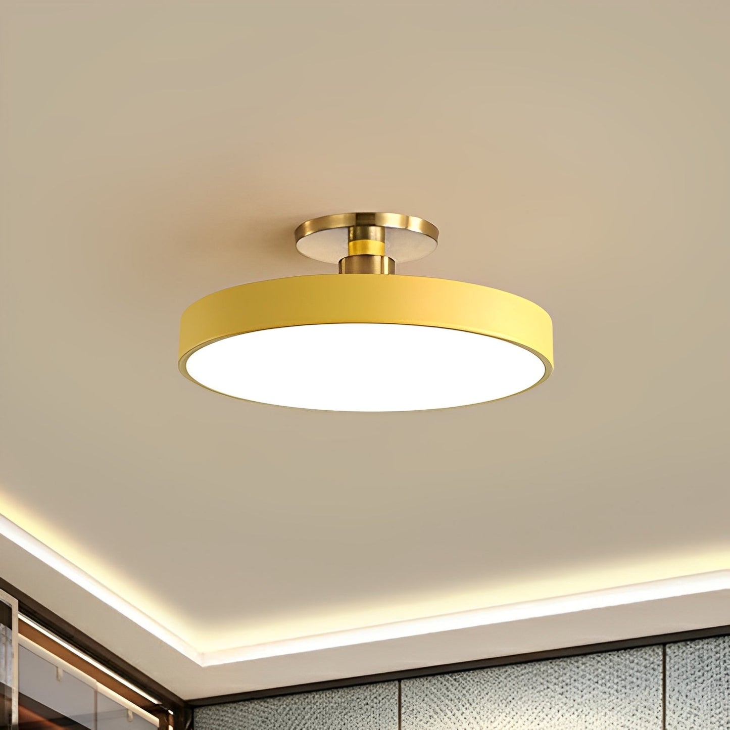 Skalora – Schlichte LED-Deckenleuchte
