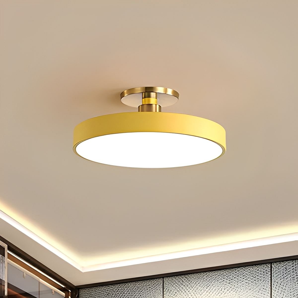 Cess – Moderne Acryl-Ring Deckenleuchte