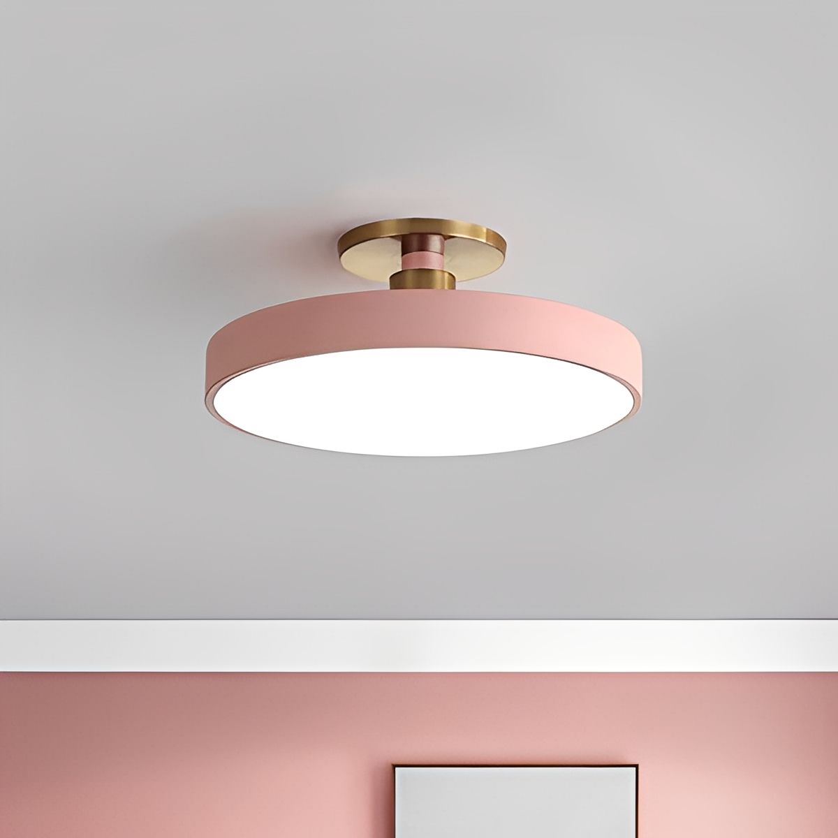 Cess – Moderne Acryl-Ring Deckenleuchte
