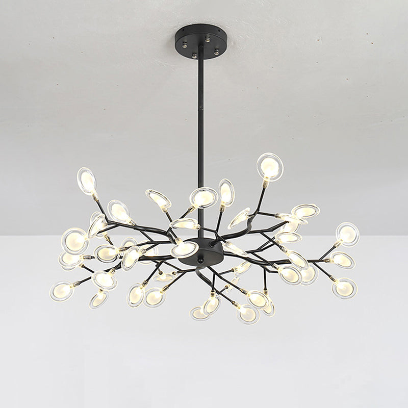 LichtTanz – Filigraner LED-Kronleuchter im Glühwürmchen-Stil