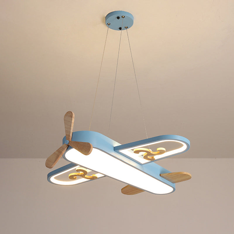 Skyler – Flugzeug-Deckenlampe für Kinderzimmer mit LED