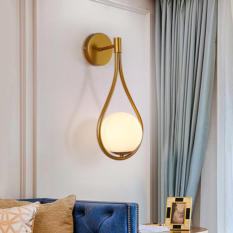 Astrid – Einfache nordische Wandlampe