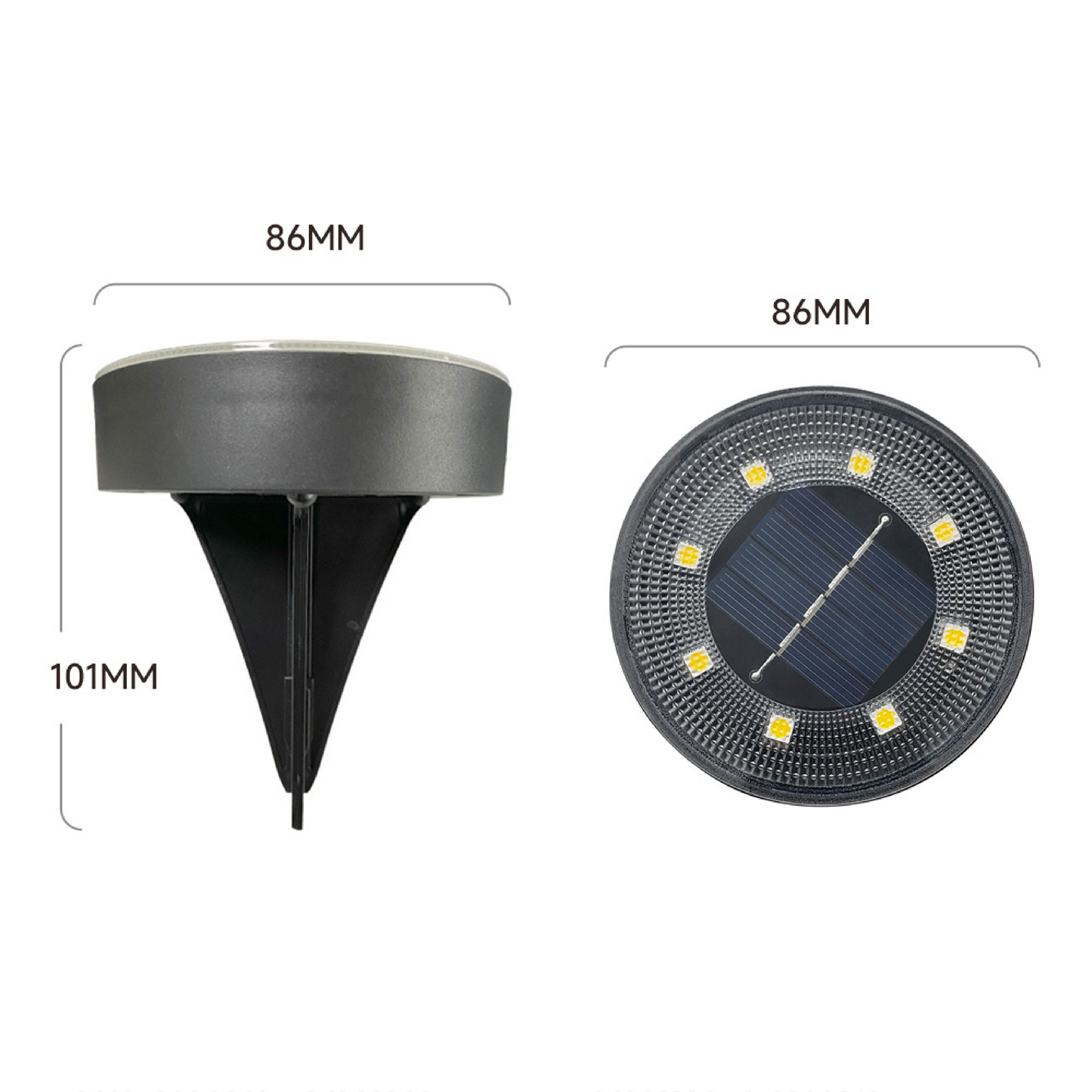 Leandro – Solar-Driven Garden Light with Dusk Sensor