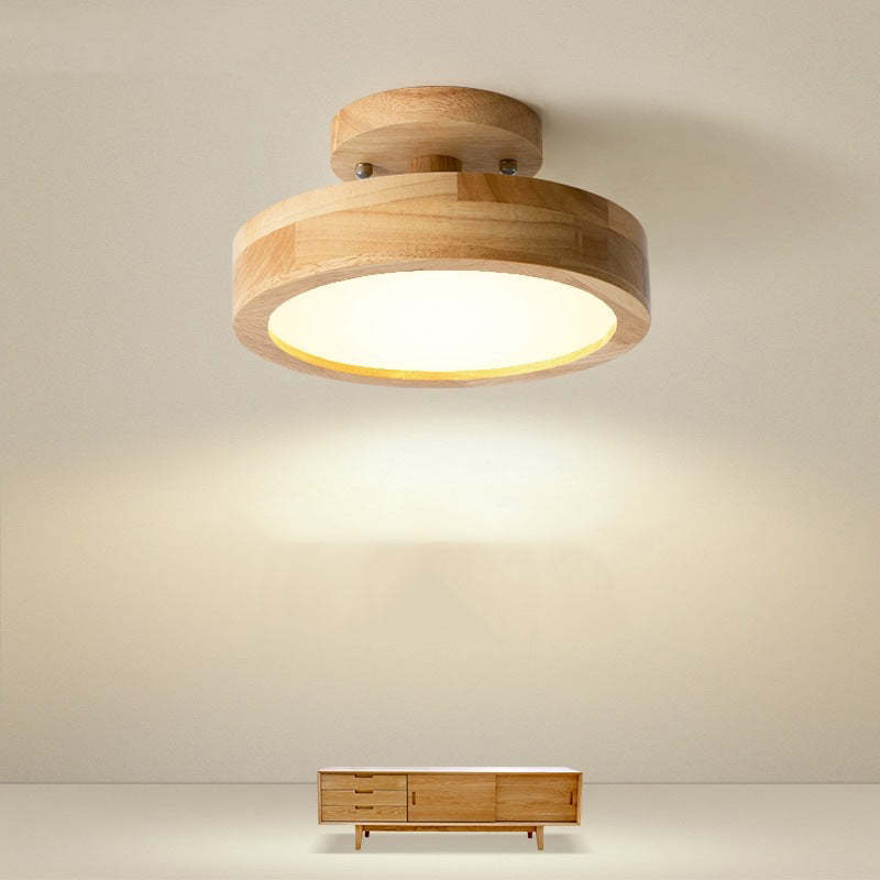 HolzGlanz – Moderne Deckenlampe aus Holz