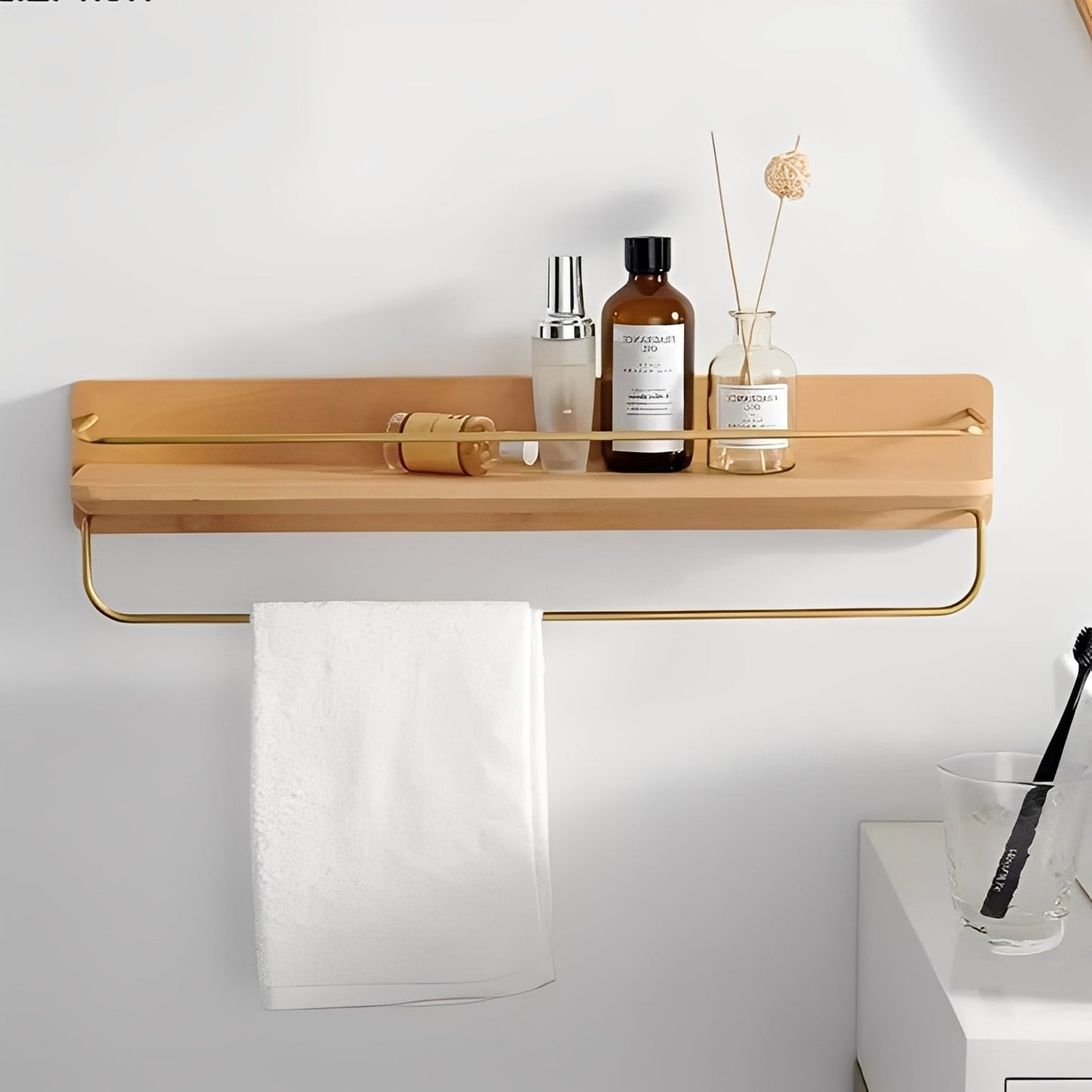 Ren – Holz-Badezimmerregal