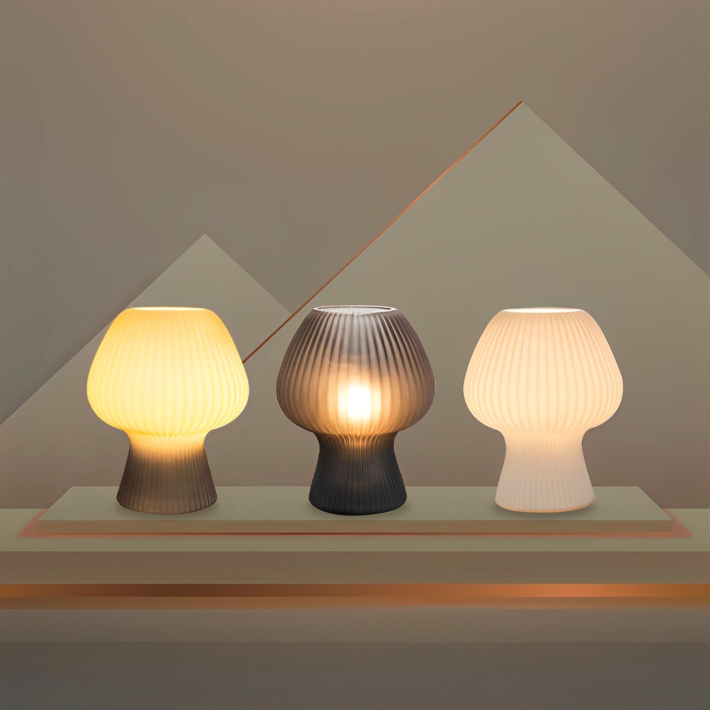 Velmira – Alte Tischlampe im Retro-Stil für Schlafzimmer & Nachttisch