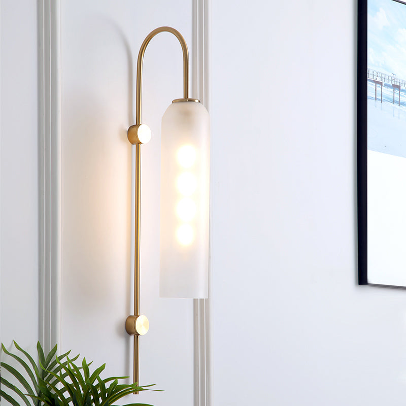 Goleta – Retro-Wandlampe mit Glas