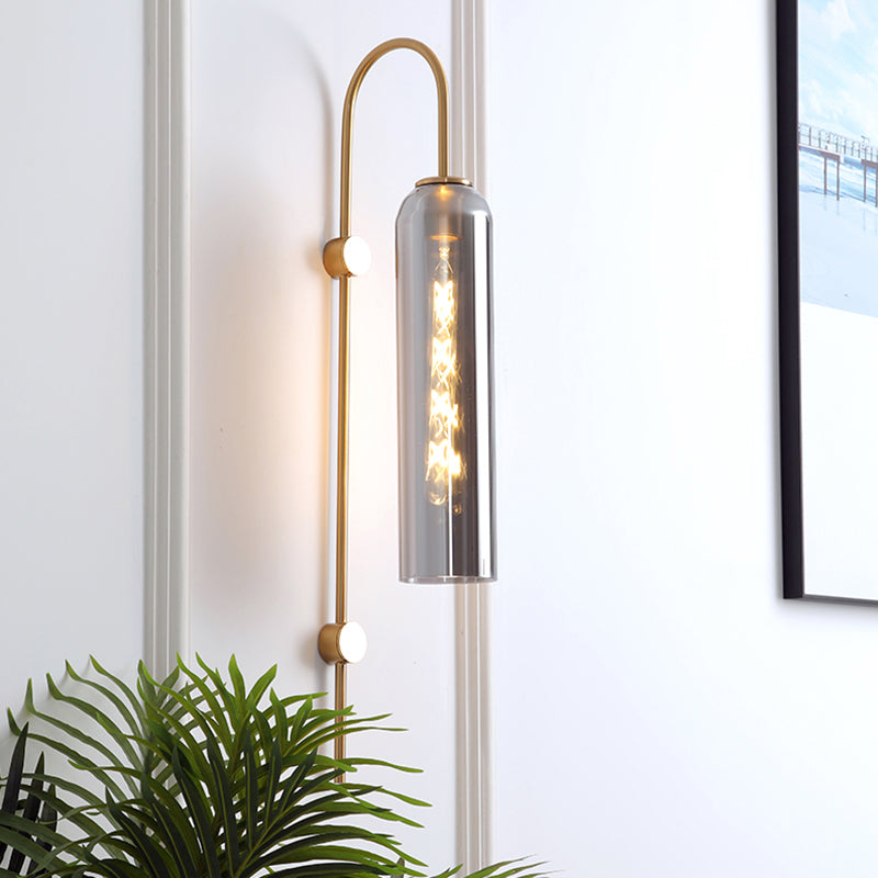Goleta – Retro-Wandlampe mit Glas