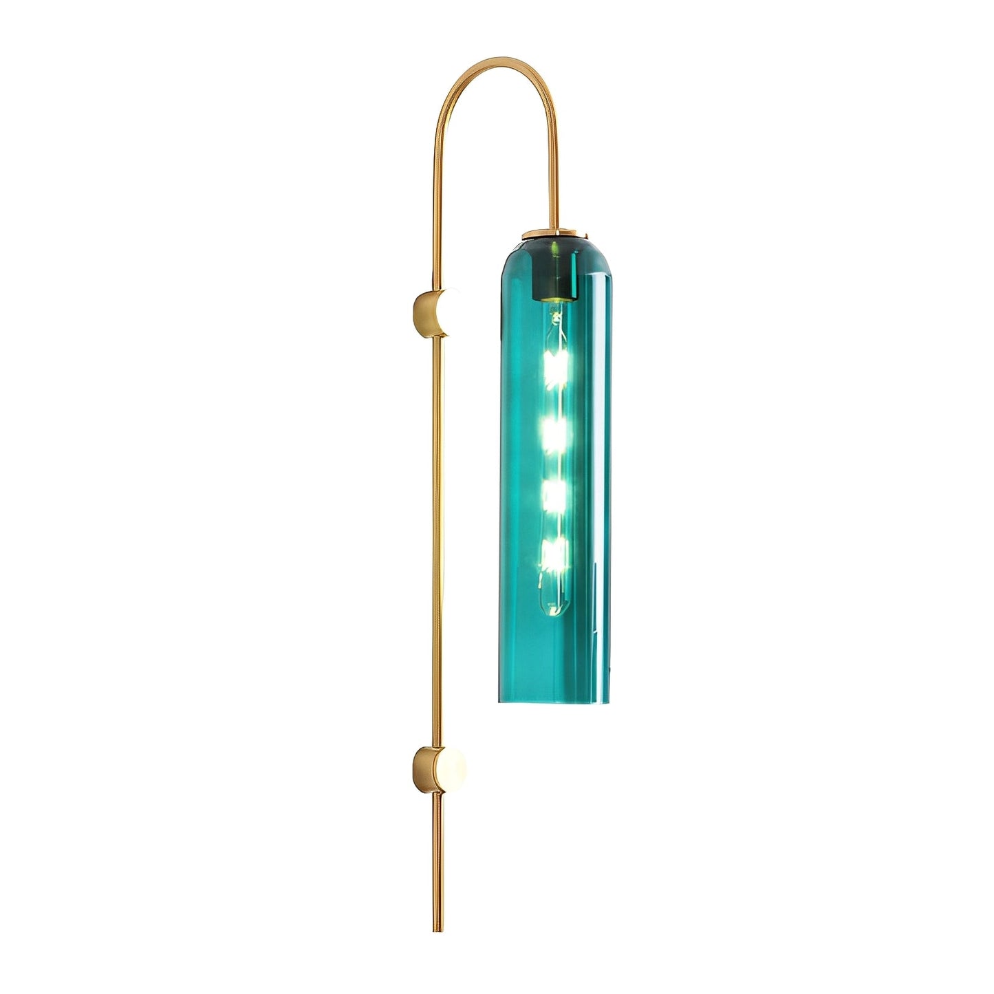 Goleta – Retro-Wandlampe mit Glas