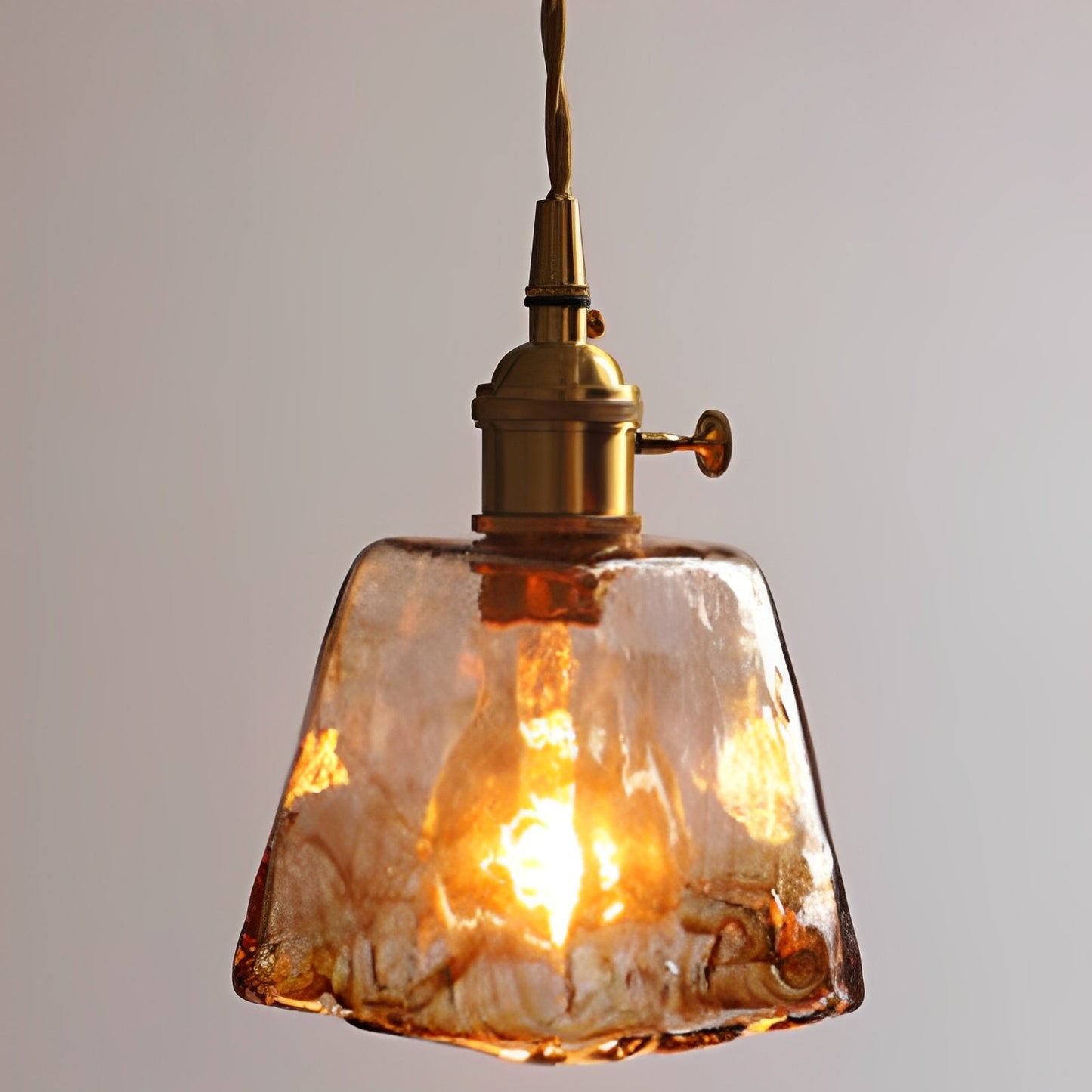 Claribel – Retro Hängelampe mit Alabaster-Glas
