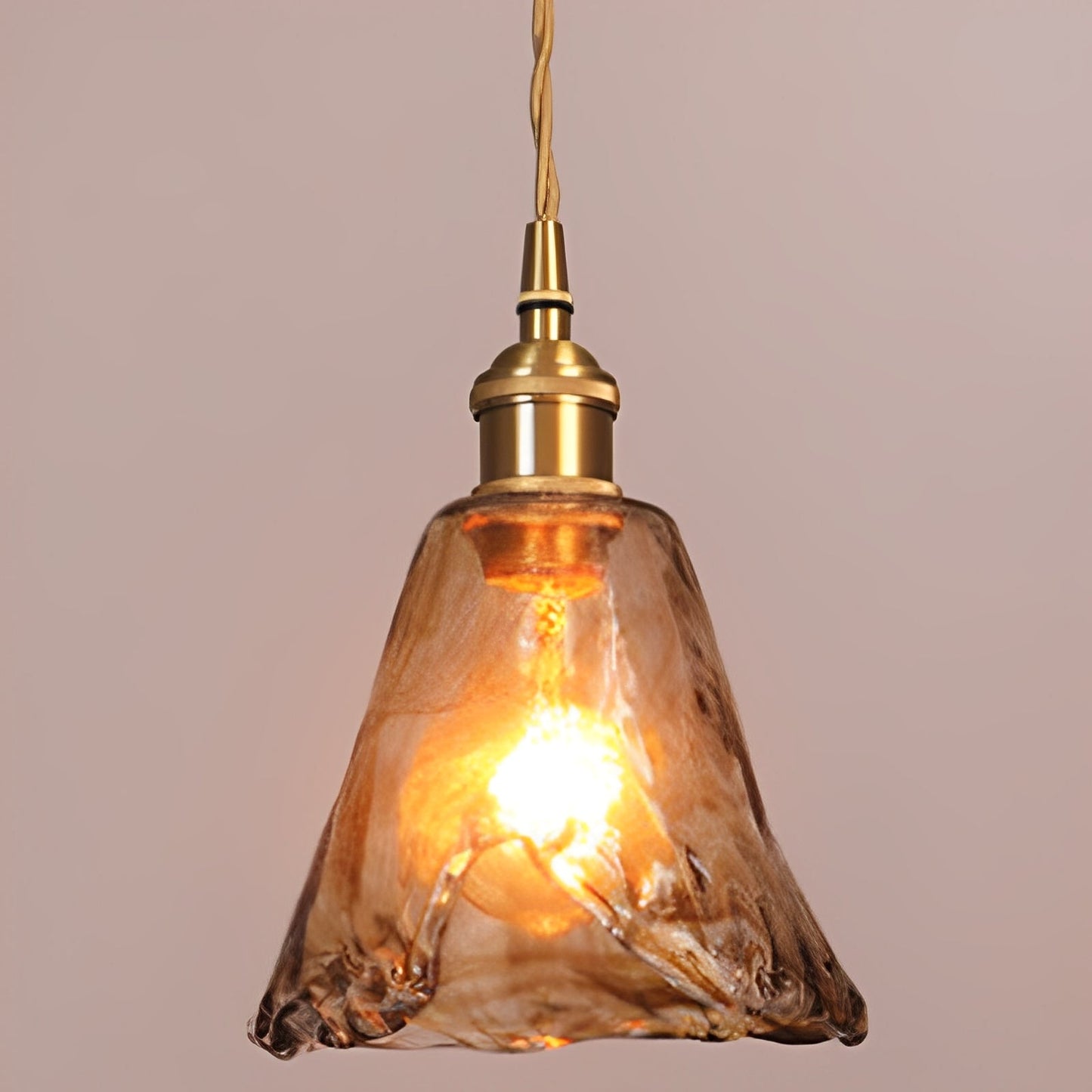 Claribel – Retro Hängelampe mit Alabaster-Glas