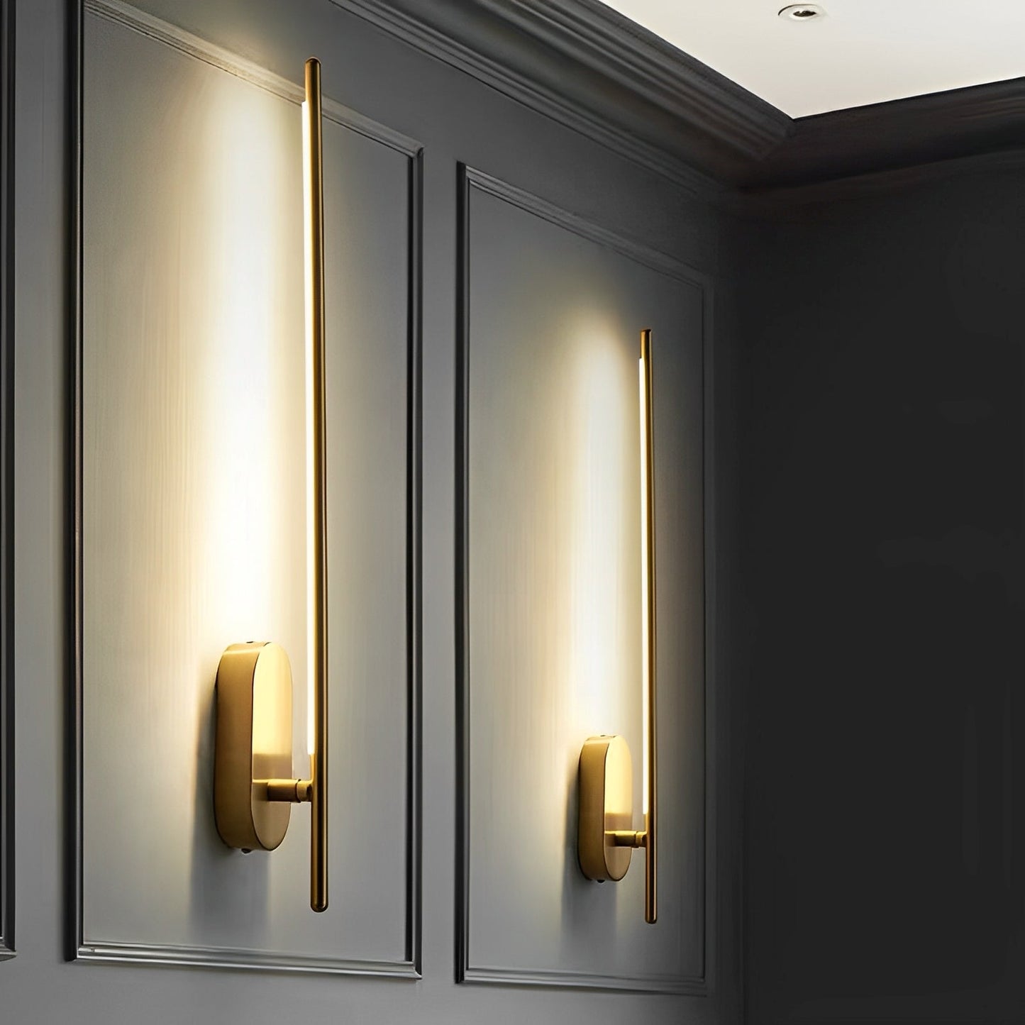 Janna – Zeitgemäße Wandlampe mit geradlinigem Design aus Aluminium