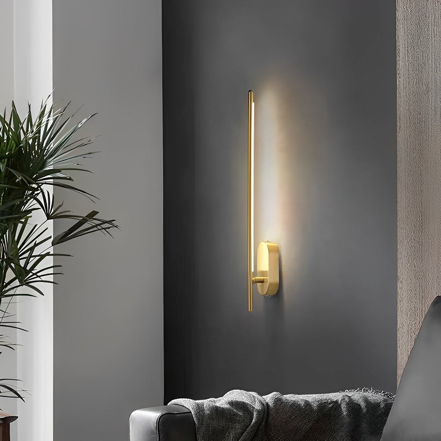 Janna – Zeitgemäße Wandlampe mit geradlinigem Design aus Aluminium