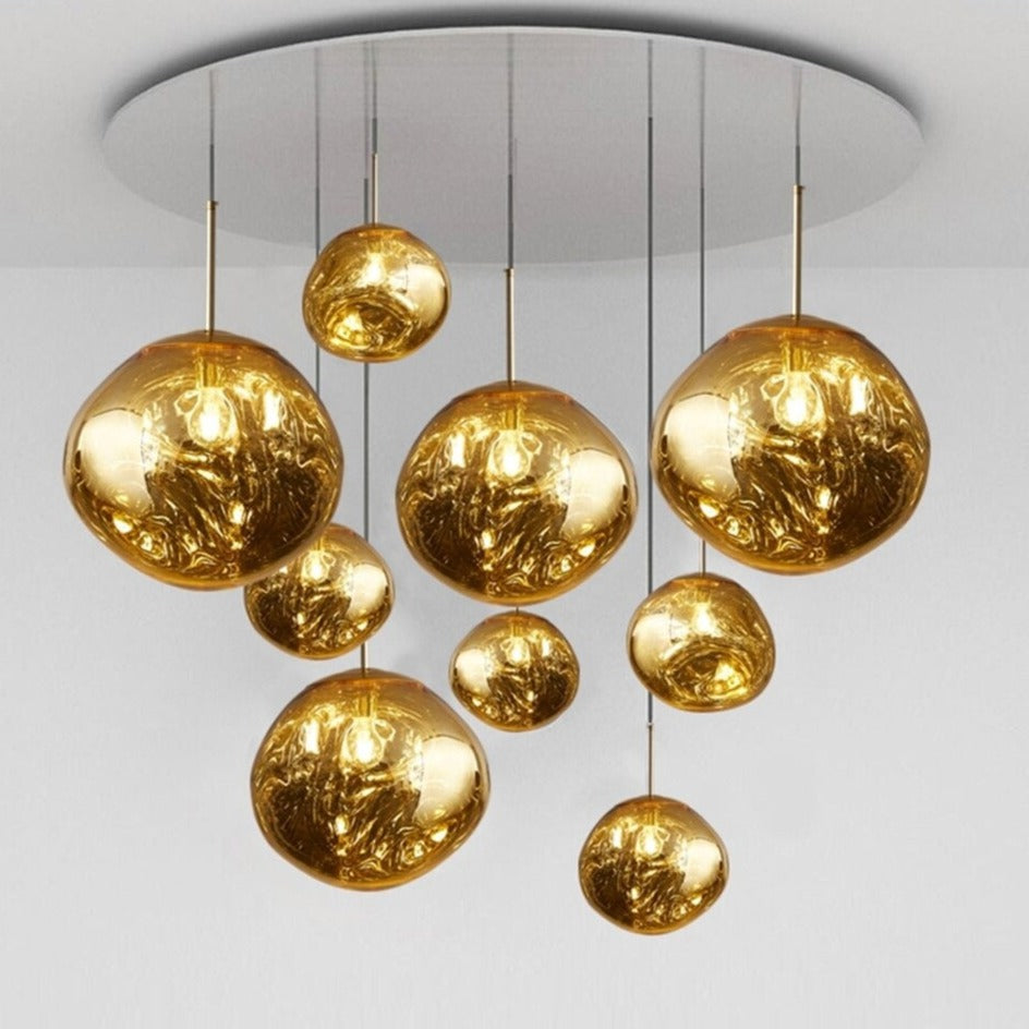 Moderne Glas-Pendelleuchten für Küchen
