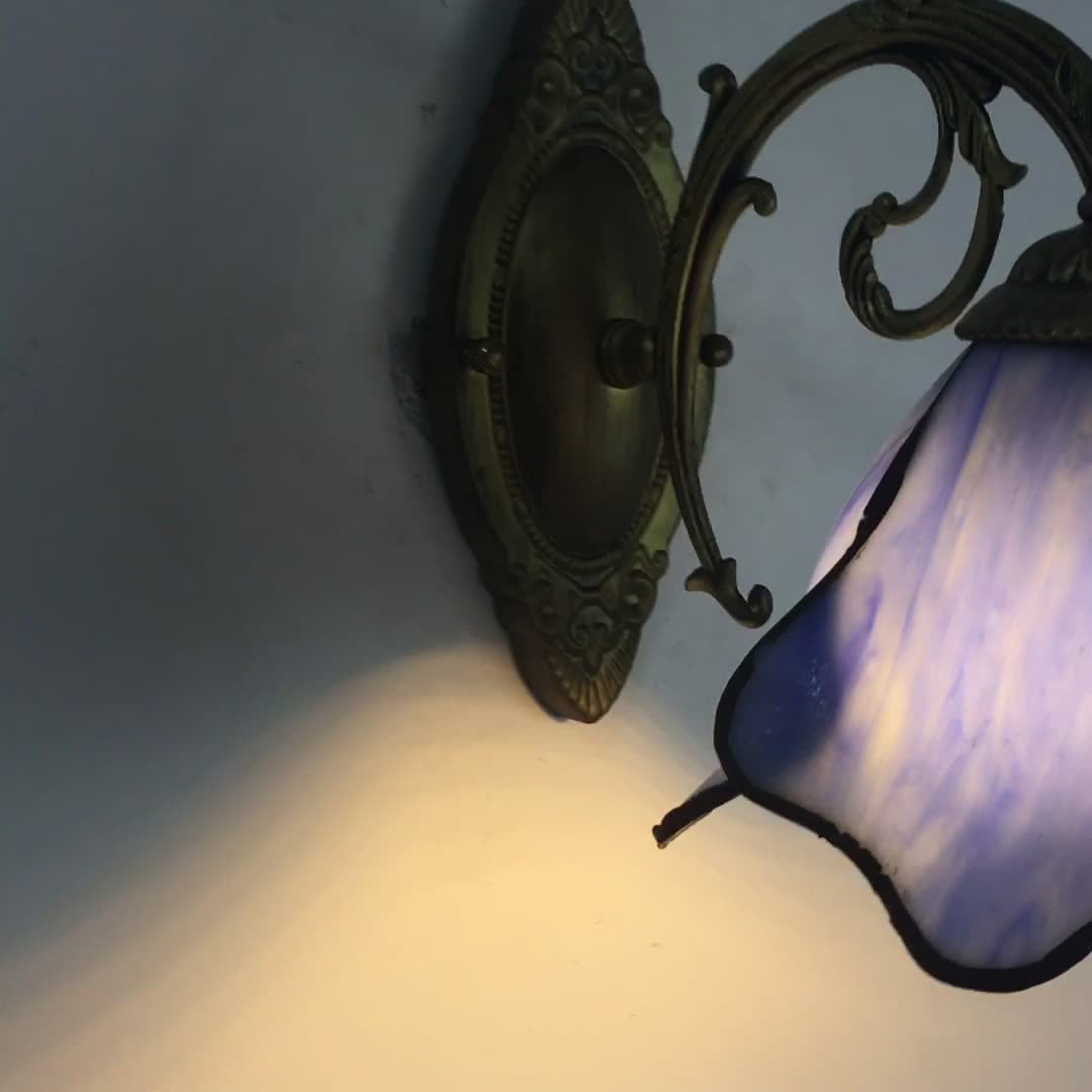 Leona – Schicke Glas-Wandleuchte