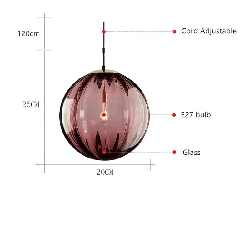 Globuslampe - Moderne Hängelampe