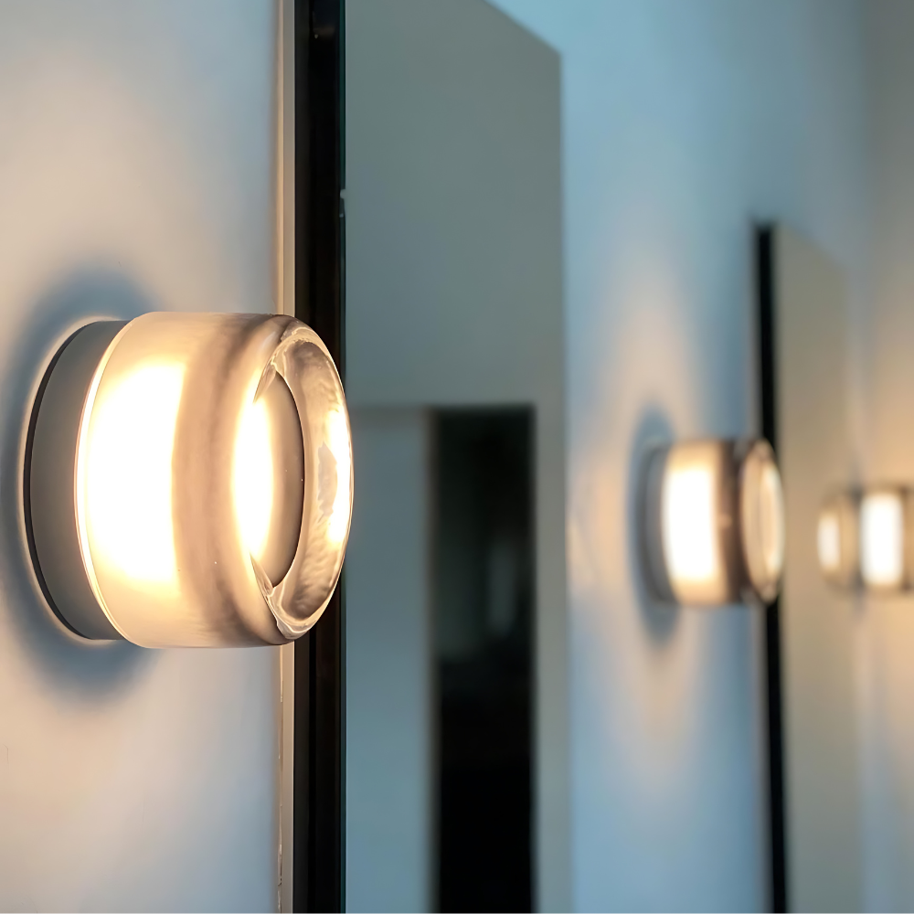 Lukas – Designer Dimple Wandlampe
