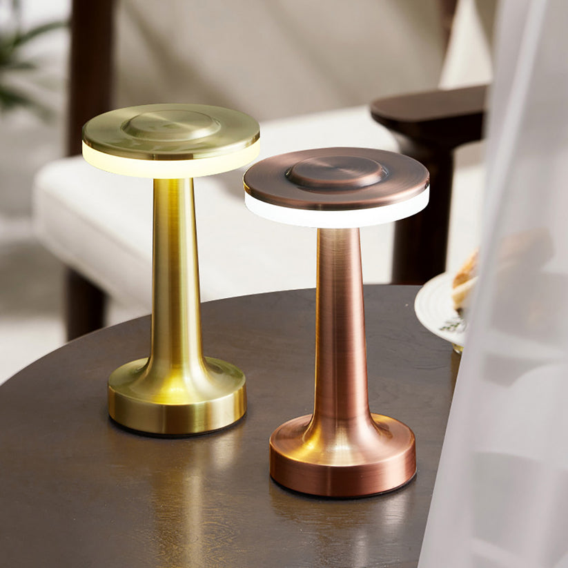 Zamira – Wiederaufladbare Hantel-Tischlampe