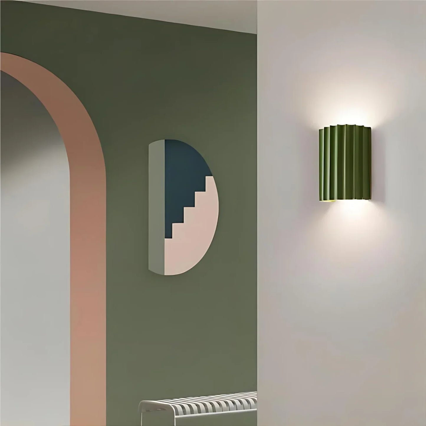 Theo – Nordic Style Resin Wandleuchte