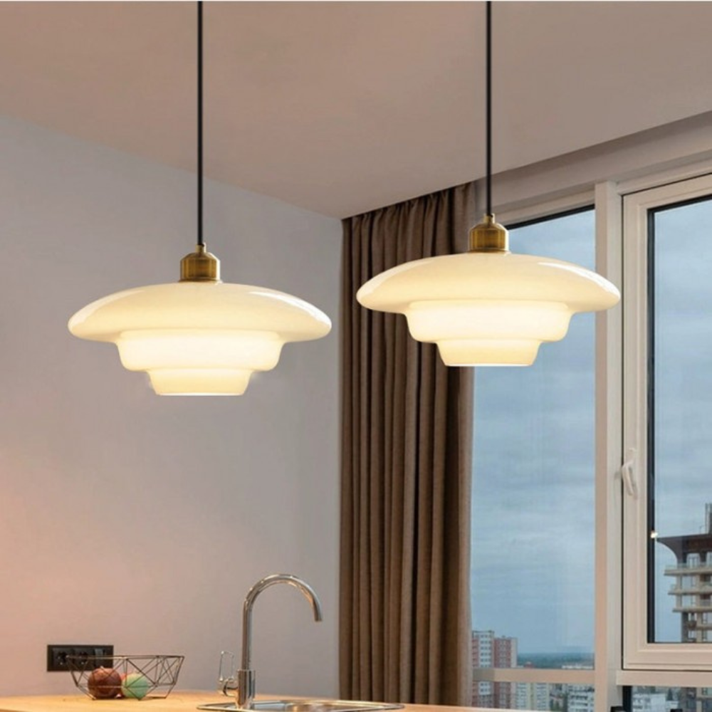 Dustin – Elegante Art Deco Hängeleuchte