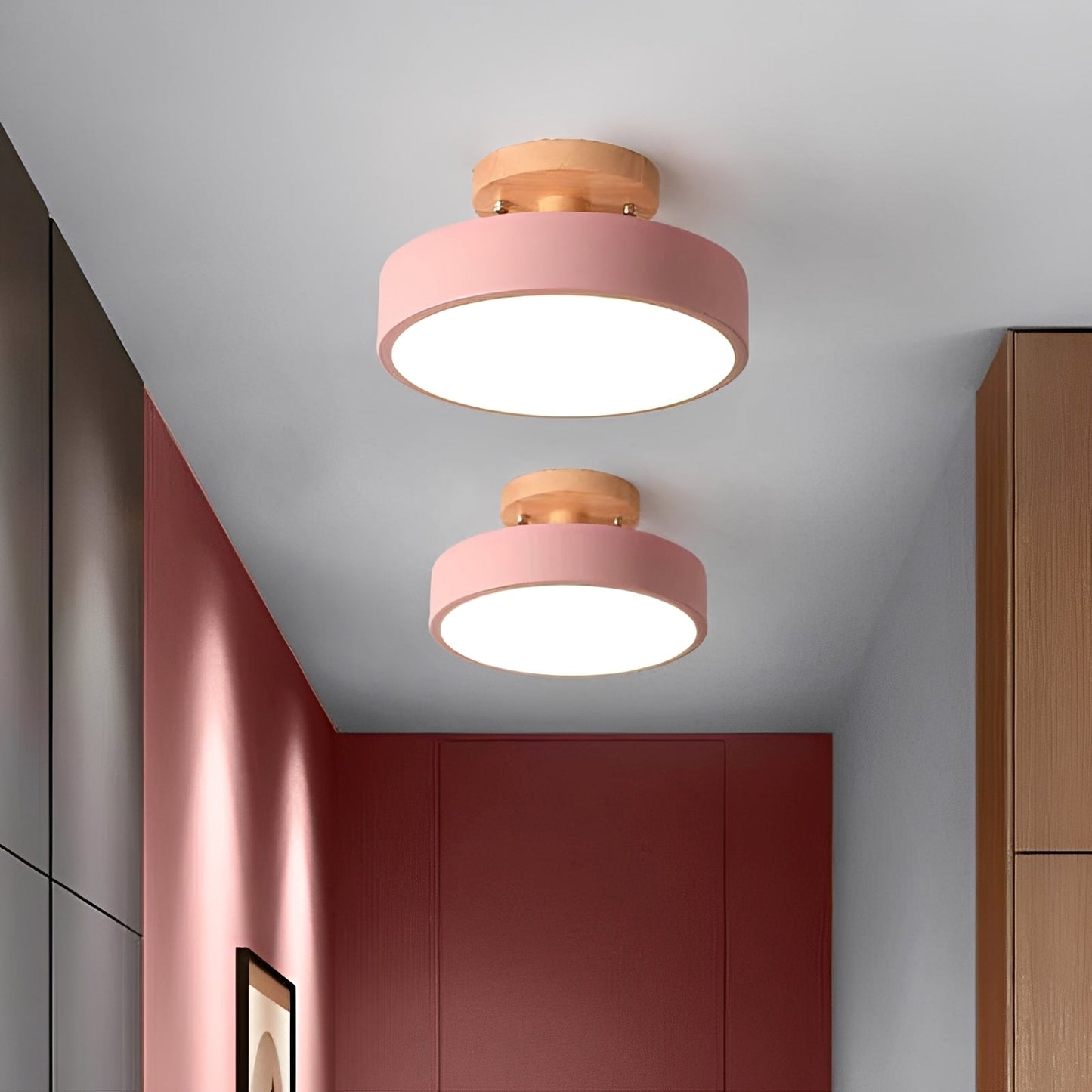 Elayne – Zeitgemäße Deckenlampe für Korridor & Wohnbereich