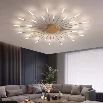 FireGlow – Deckenlampe mit funkelndem Feuerwerk-Design