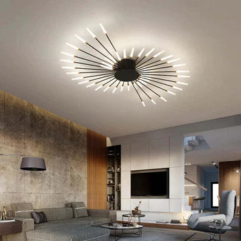 FireGlow – Deckenlampe mit funkelndem Feuerwerk-Design