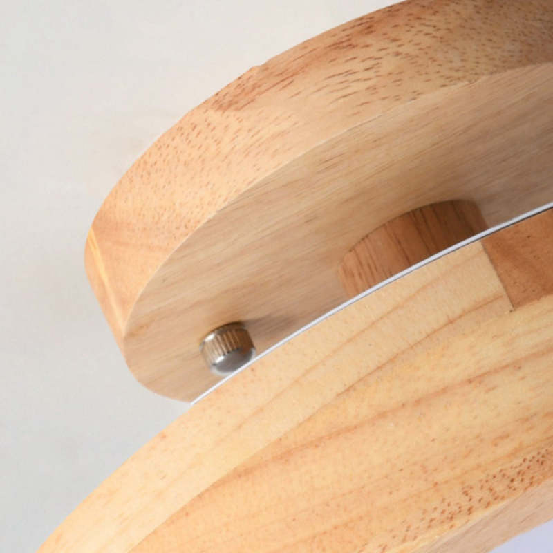 HolzGlanz – Moderne Deckenlampe aus Holz