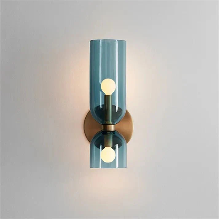 DuoGlas – Doppelköpfige LED-Wandleuchte