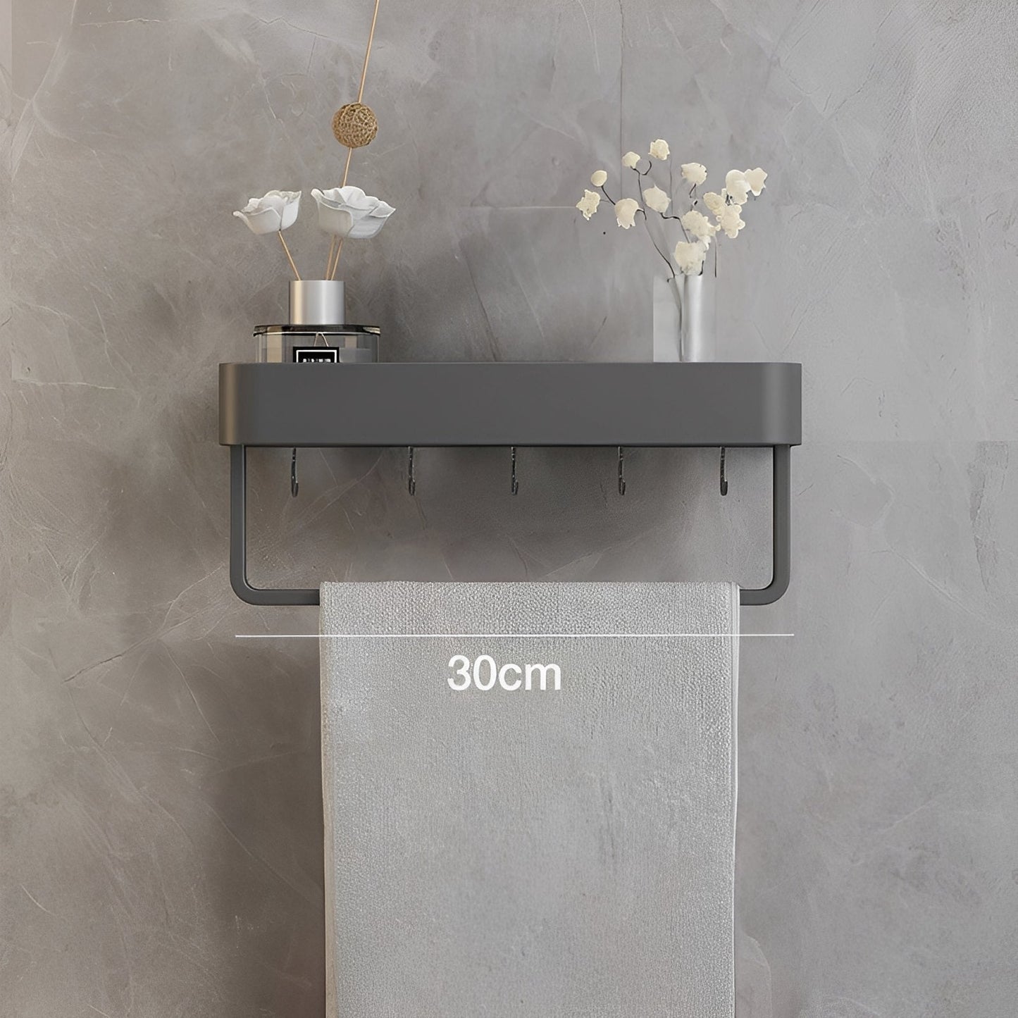 AeroShelf – Wandregal für das Bad ohne Bohren