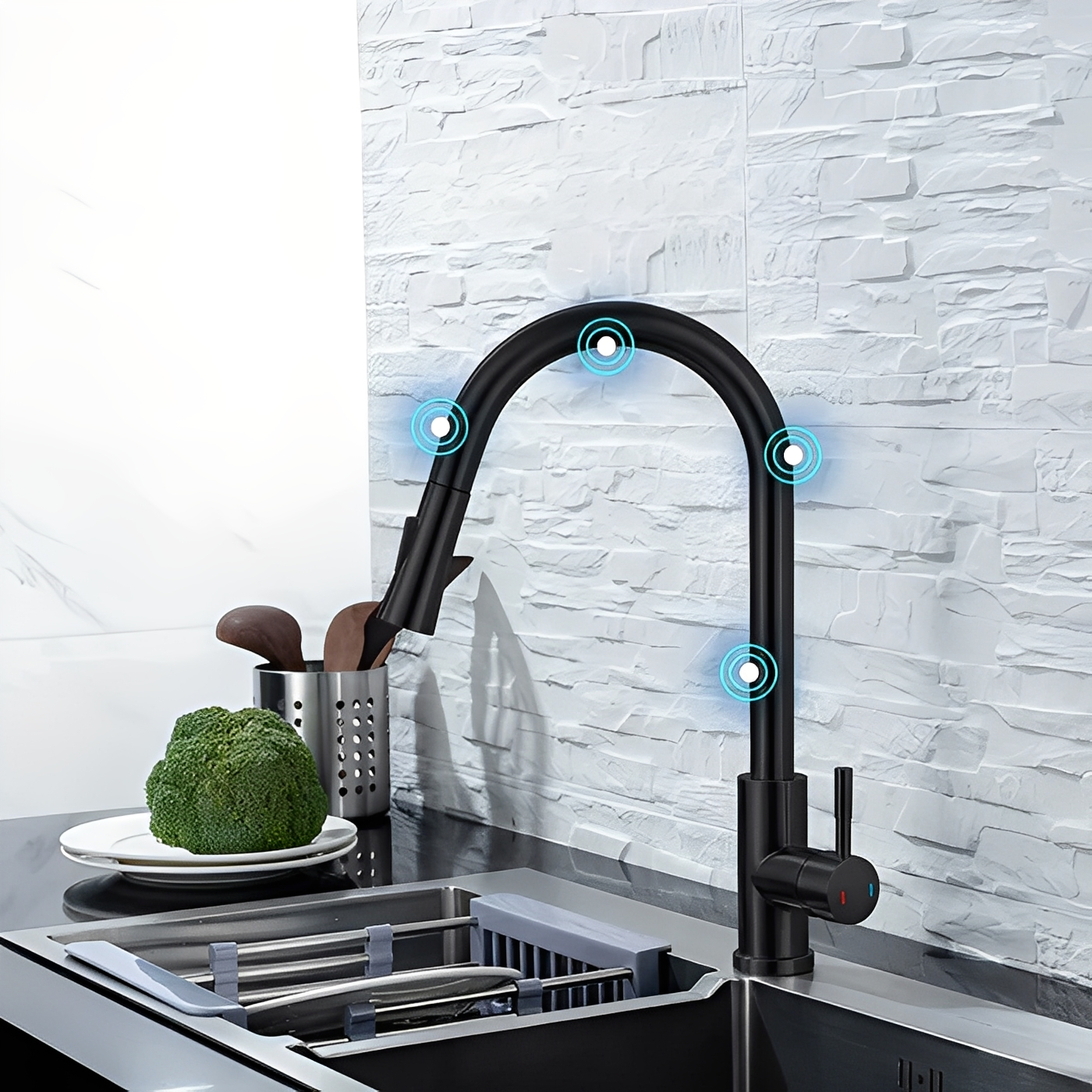 AquaTouch – Sensor-Küchenarmatur mit intuitiver Steuerung