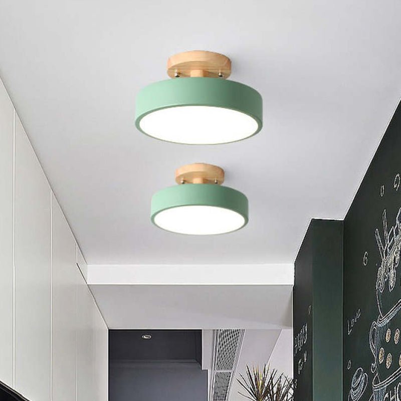 HolzGlanz – Moderne Deckenlampe aus Holz