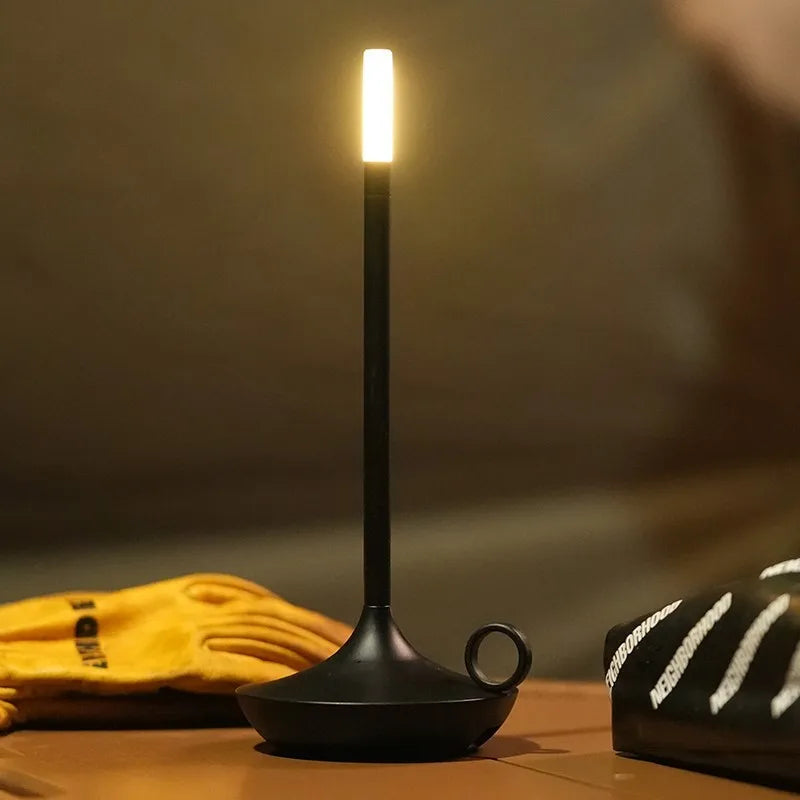 Elina – Tragbare Retro-Tischlampe mit Kerzenlicht-Effekt